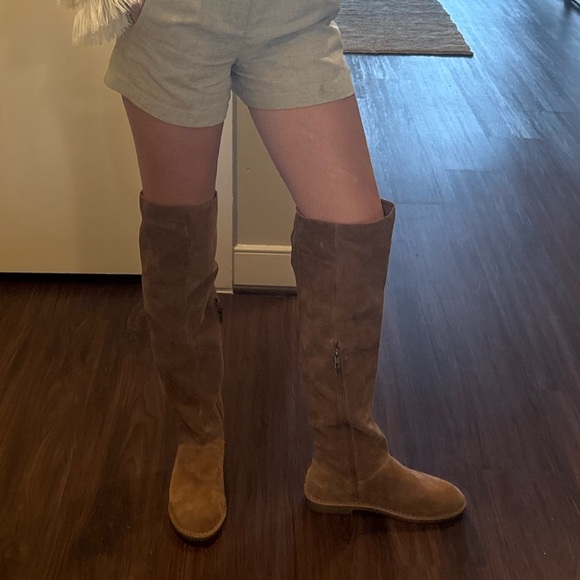 UGG Tan Over the Knee Boots - Picture 1 of 6